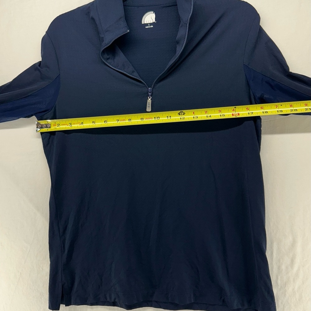 EIS Shirt Long Sleeve 1/4 Zip Blue Equestrian Riding Shirt Women’s L Lot of 2 - Picture 11 of 15
